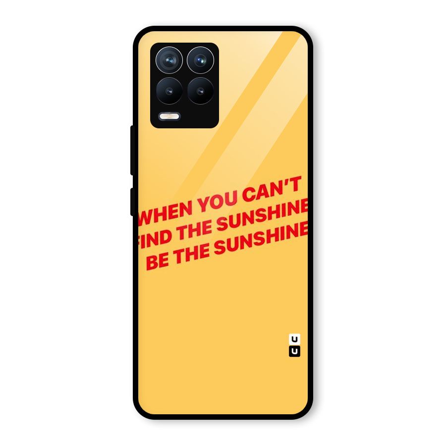 Be The Sunshine Glass Back Case for Realme 8 Pro