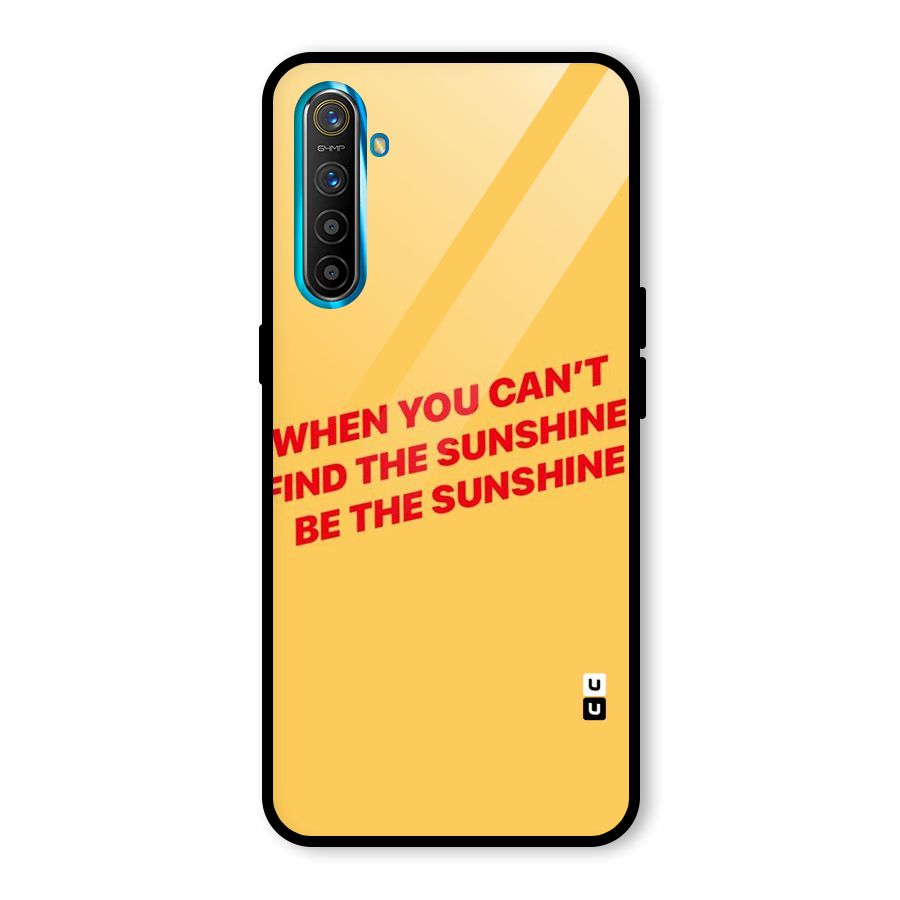Be The Sunshine Glass Back Case for Realme X2
