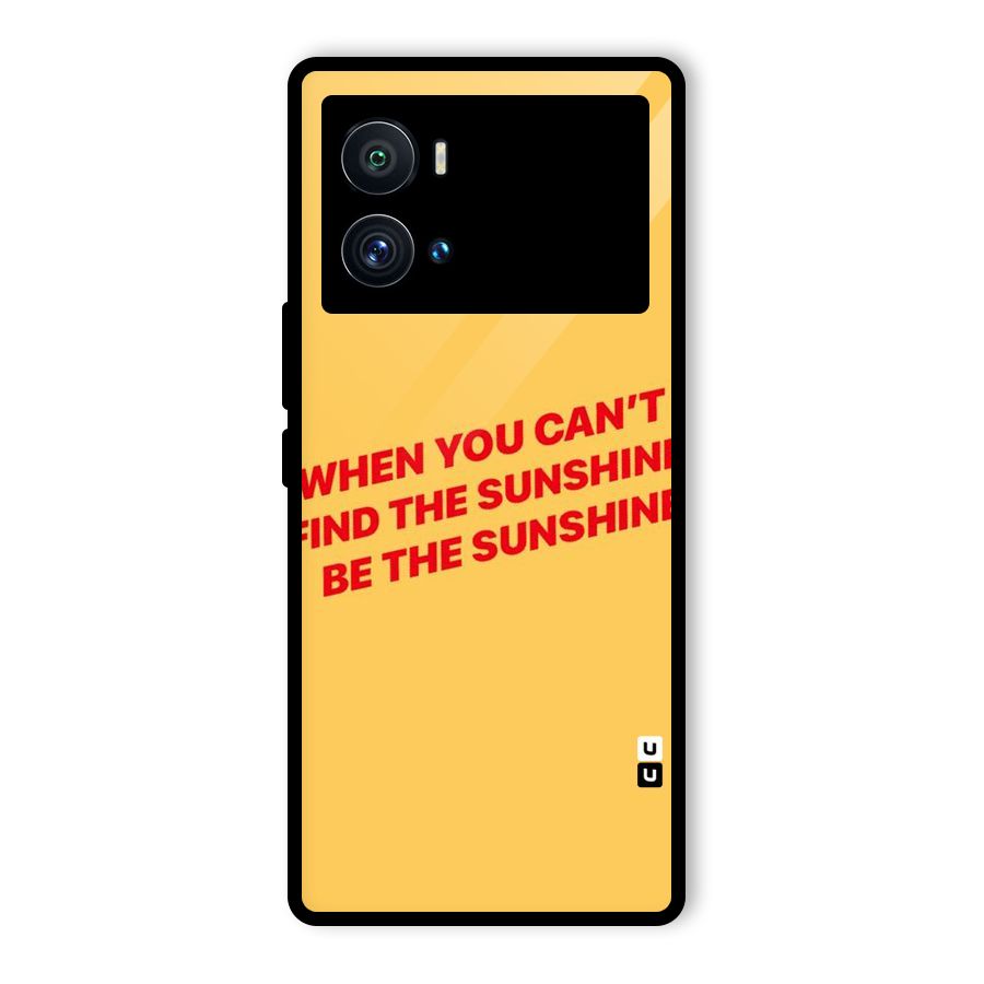 Be The Sunshine Glass Back Case for Vivo iQOO 9 Pro