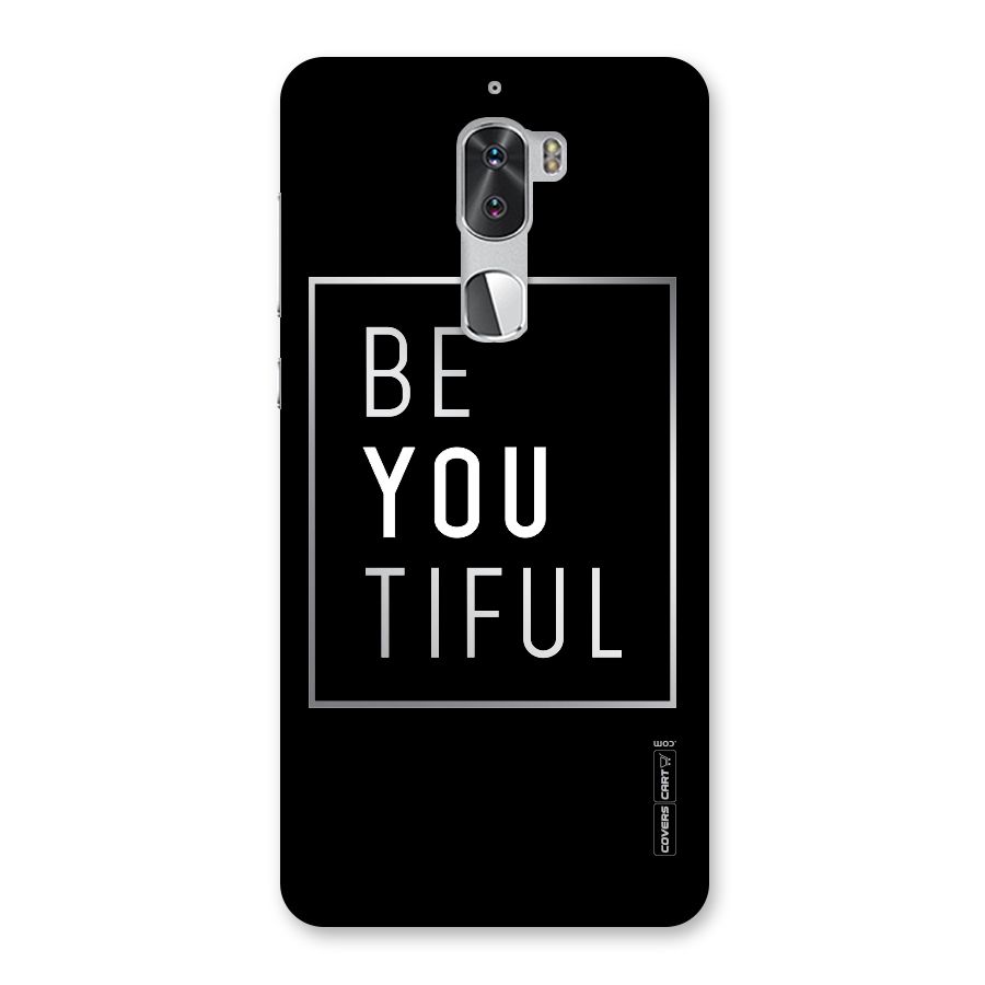 Be You Beautiful Back Case for Coolpad Cool 1