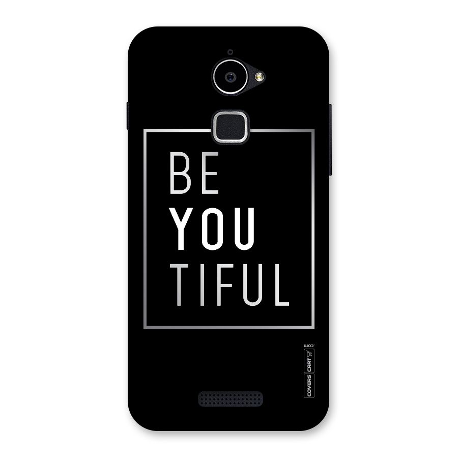 Be You Beautiful Back Case for Coolpad Note 3 Lite