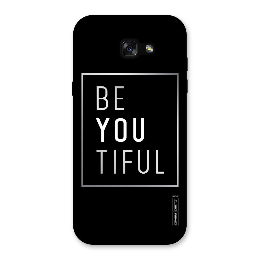 Be You Beautiful Back Case for Galaxy A7 (2017)