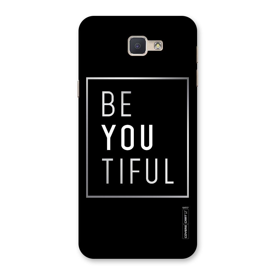 Be You Beautiful Back Case for Galaxy J5 Prime