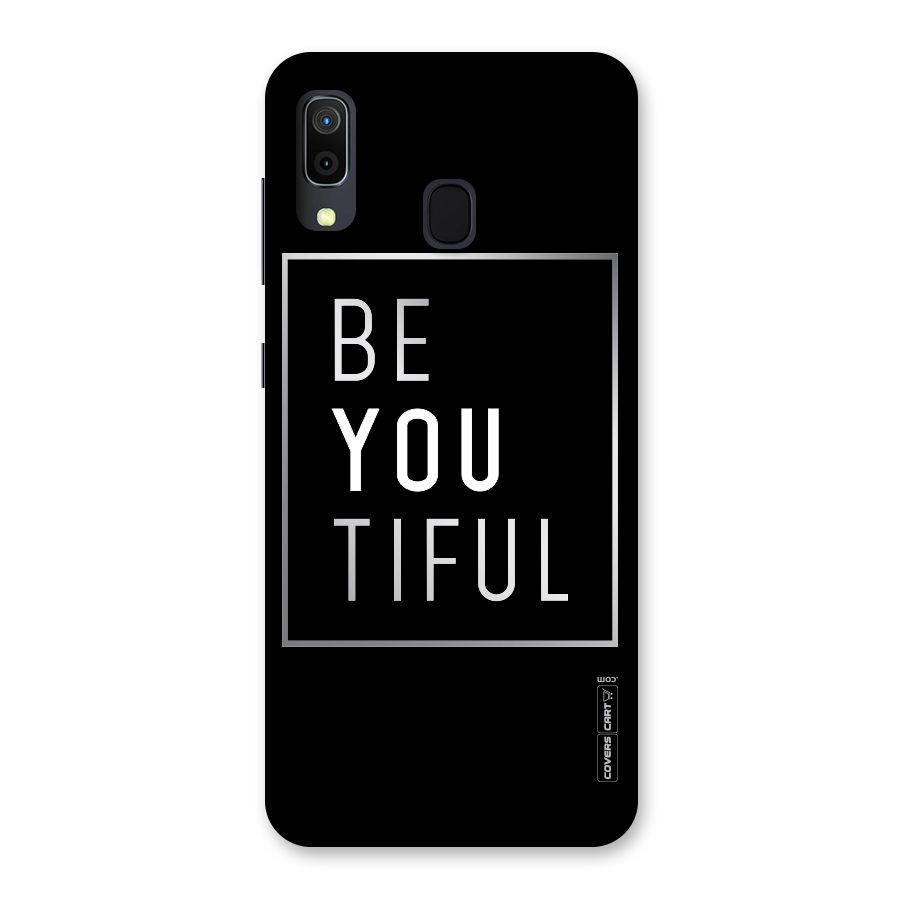 Be You Beautiful Back Case for Galaxy M10s