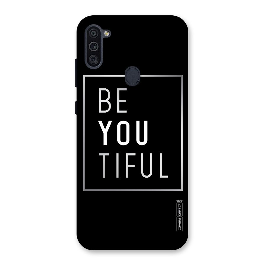 Be You Beautiful Back Case for Galaxy M11