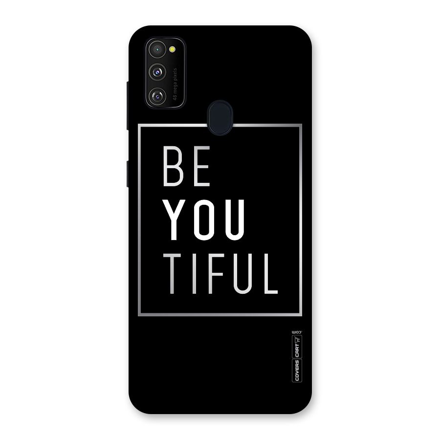 Be You Beautiful Back Case for Galaxy M30s