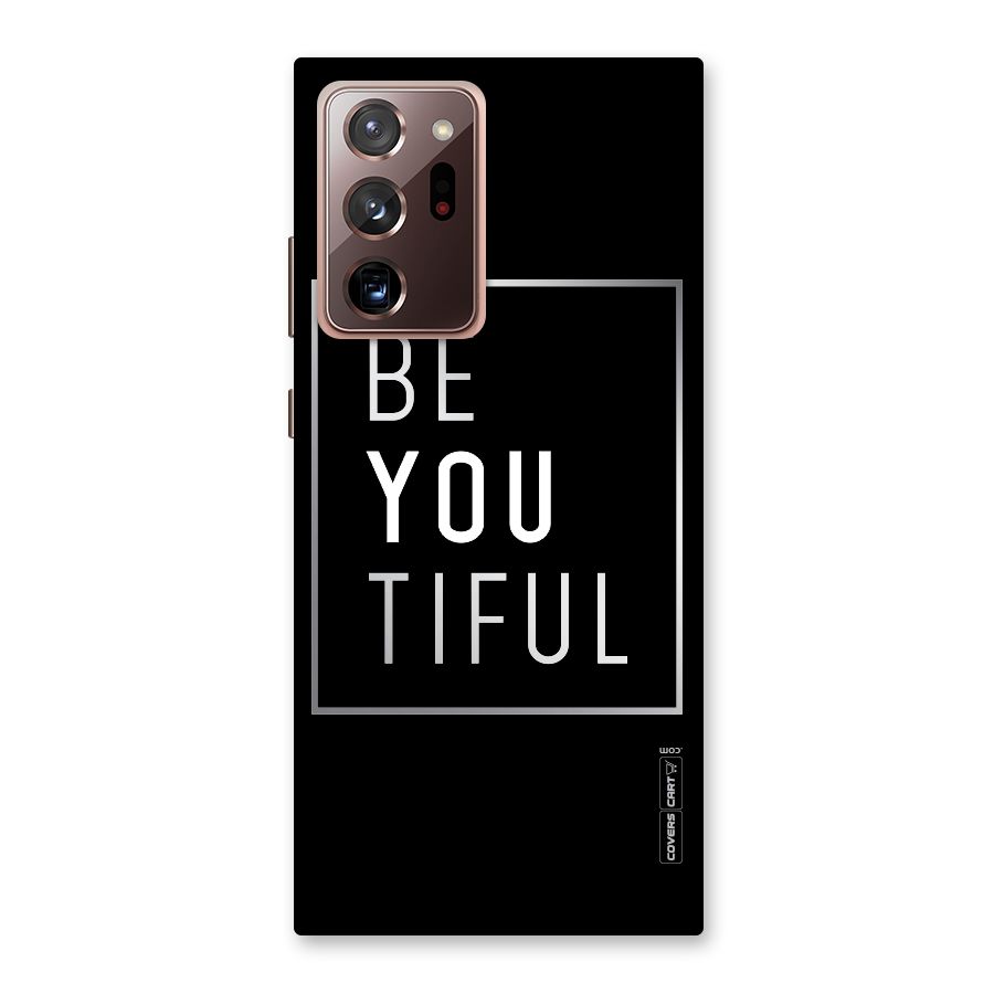 Be You Beautiful Back Case for Galaxy Note 20 Ultra