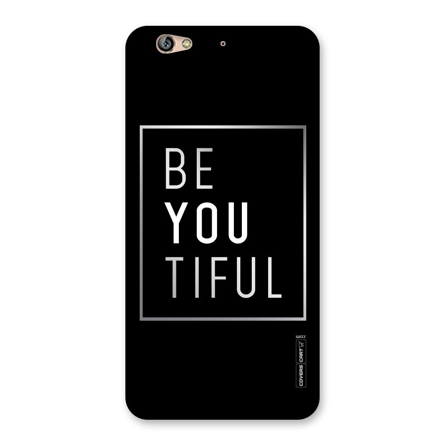 Be You Beautiful Back Case for Gionee S6