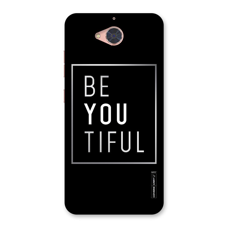 Be You Beautiful Back Case for Gionee S6 Pro
