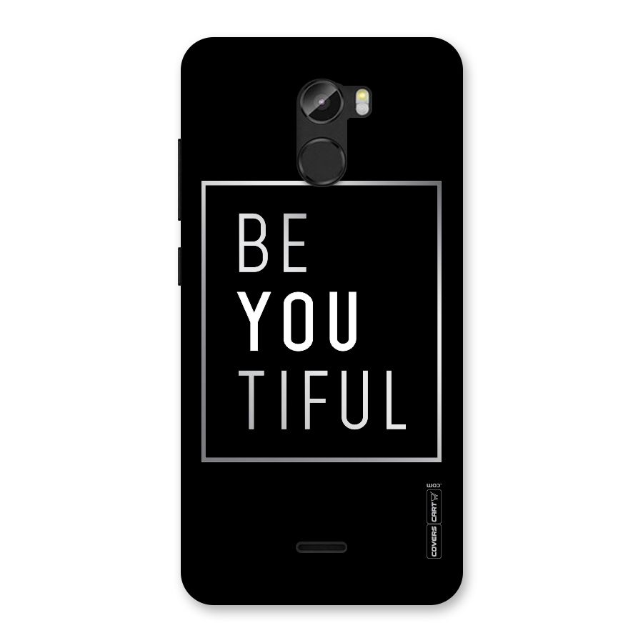 Be You Beautiful Back Case for Gionee X1