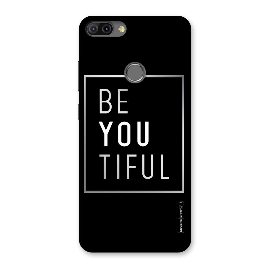 Be You Beautiful Back Case for Infinix Hot 6 Pro