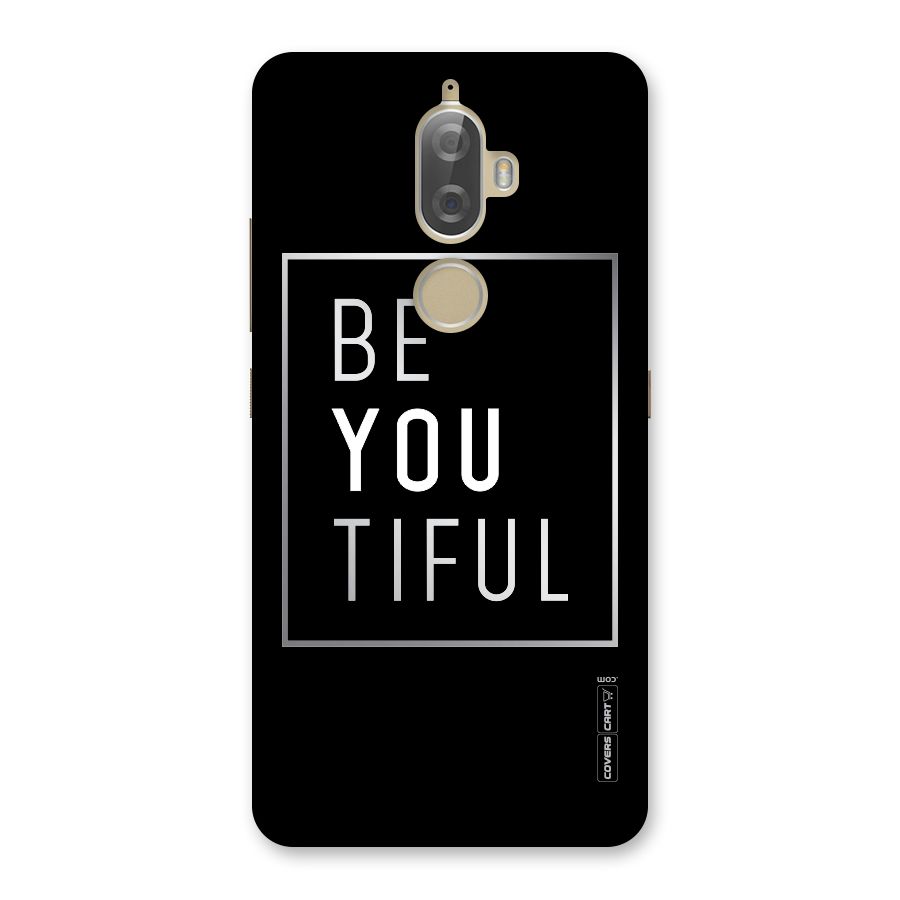 Be You Beautiful Back Case for Lenovo K8 Plus