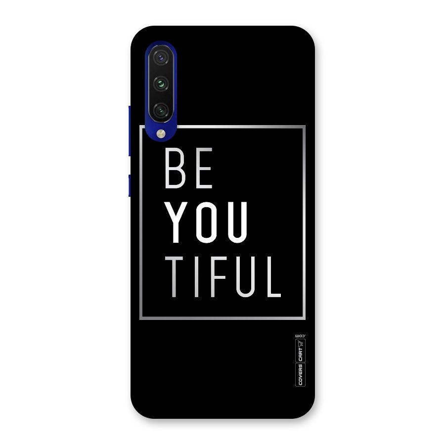 Be You Beautiful Back Case for Mi A3