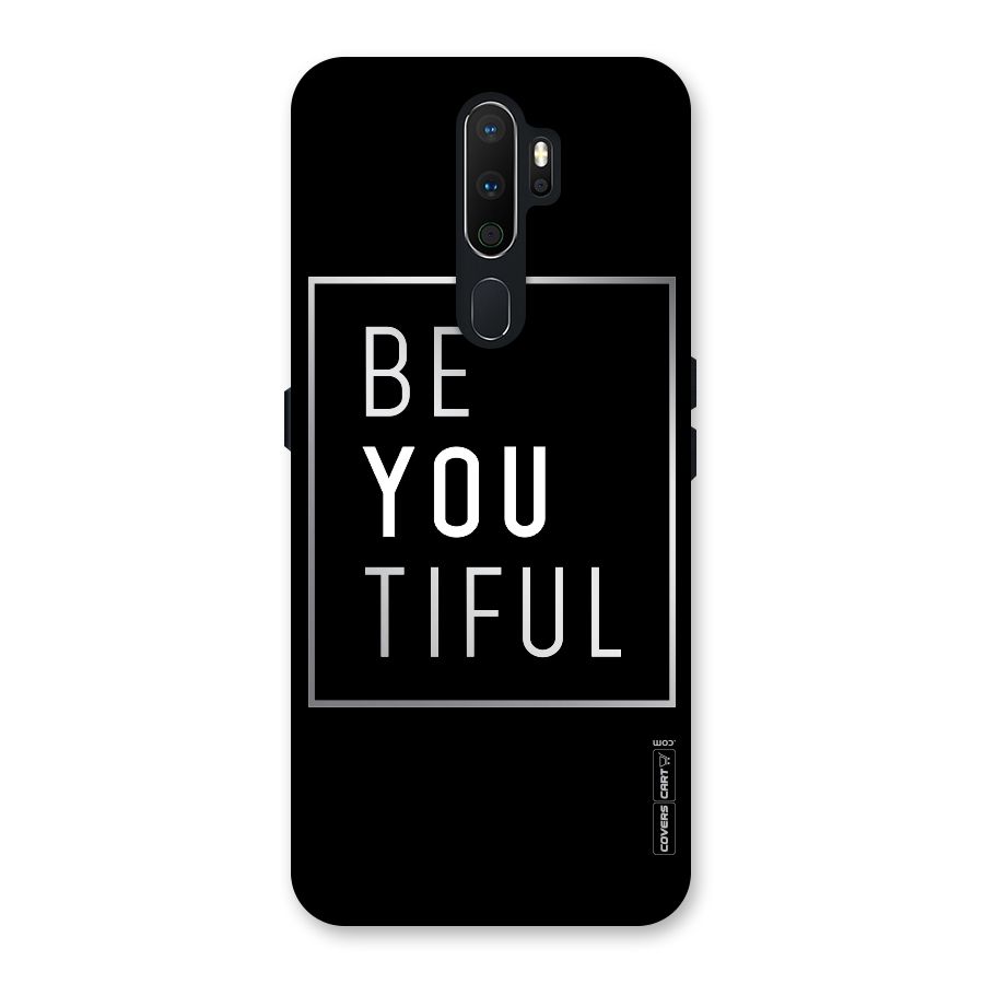 Be You Beautiful Back Case for Oppo A5 (2020)