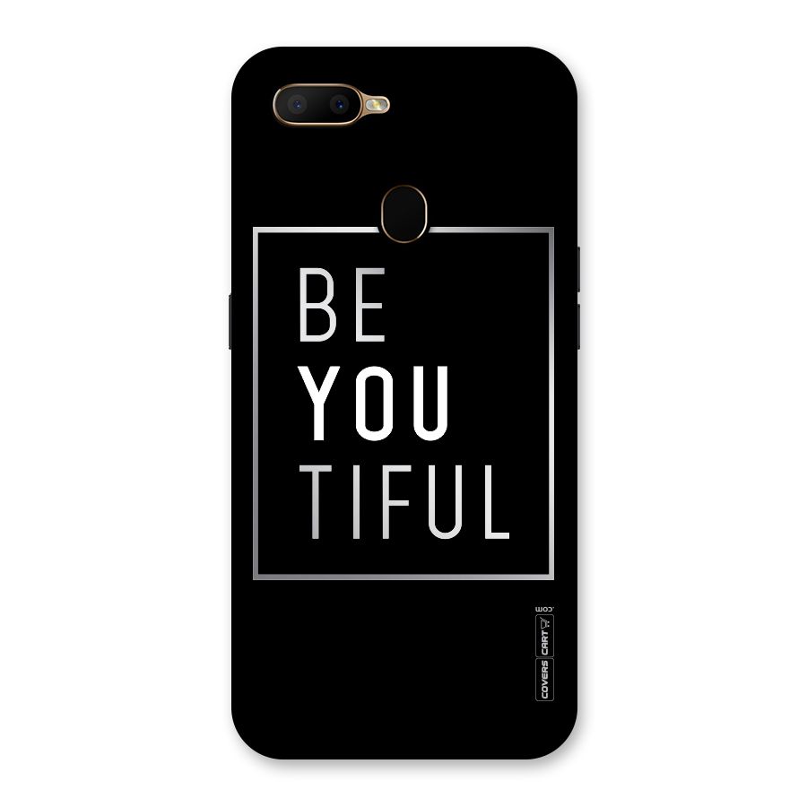 Be You Beautiful Back Case for Oppo A5s