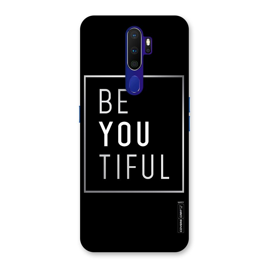 Be You Beautiful Back Case for Oppo A9 (2020)