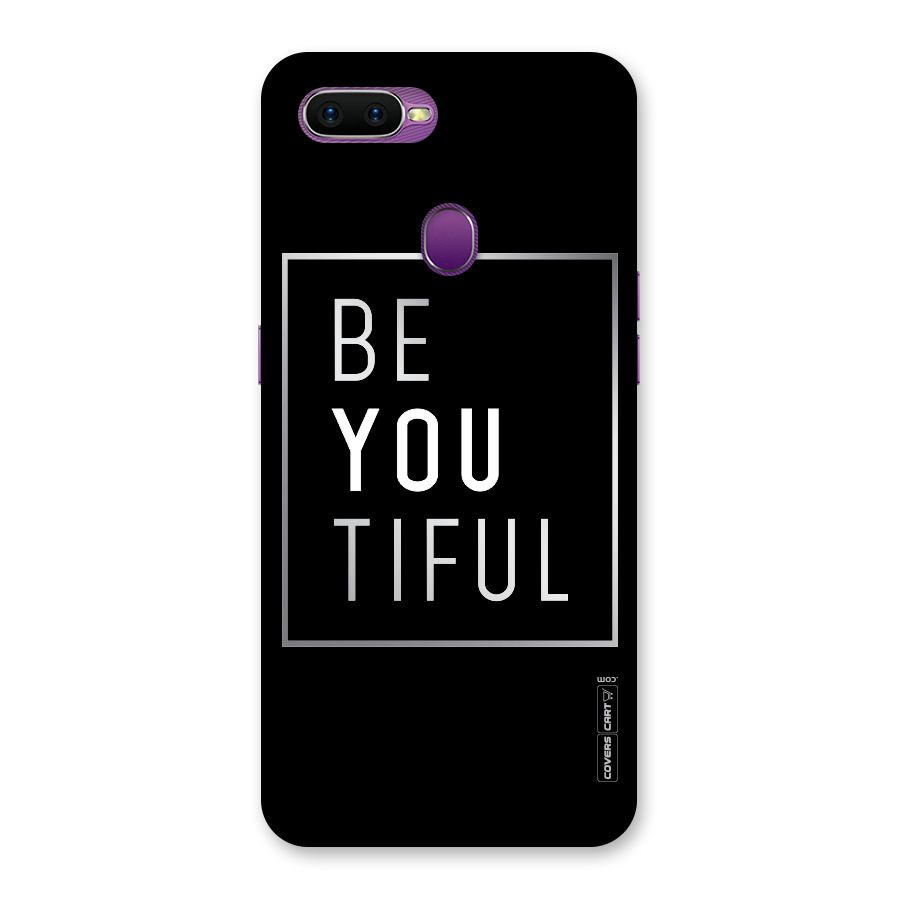 Be You Beautiful Back Case for Oppo F9