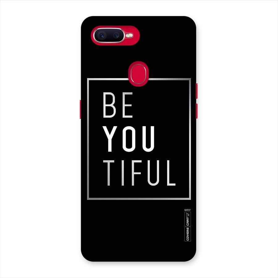 Be You Beautiful Back Case for Oppo F9 Pro