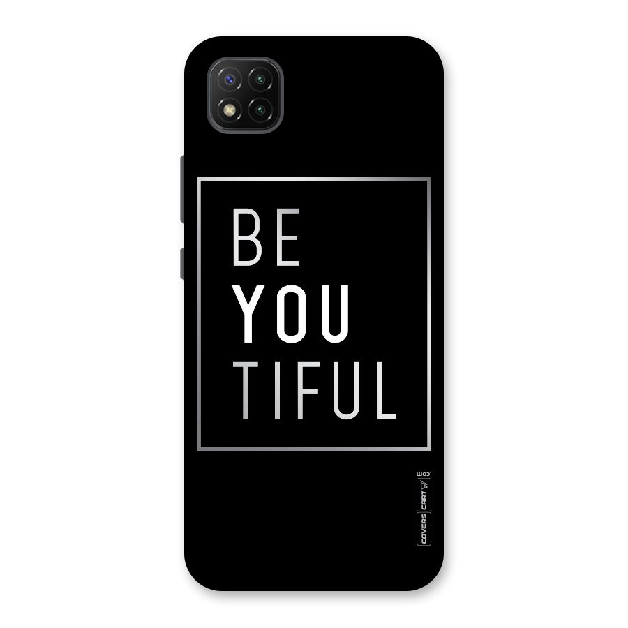 Be You Beautiful Back Case for Poco C3