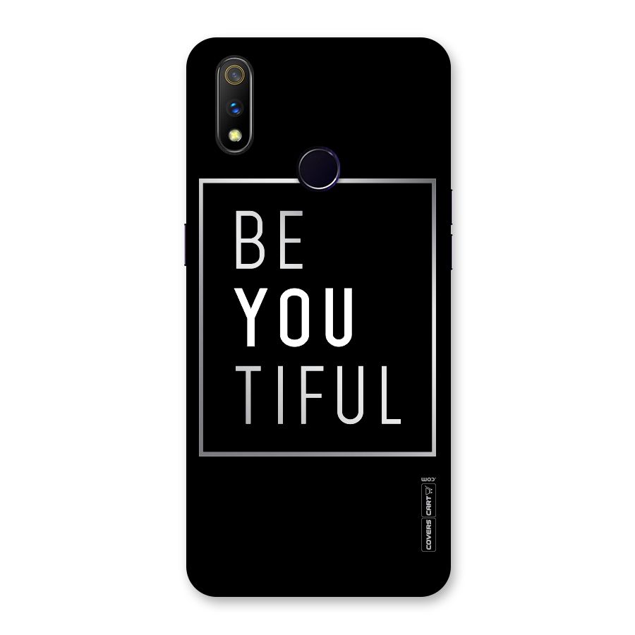Be You Beautiful Back Case for Realme 3 Pro