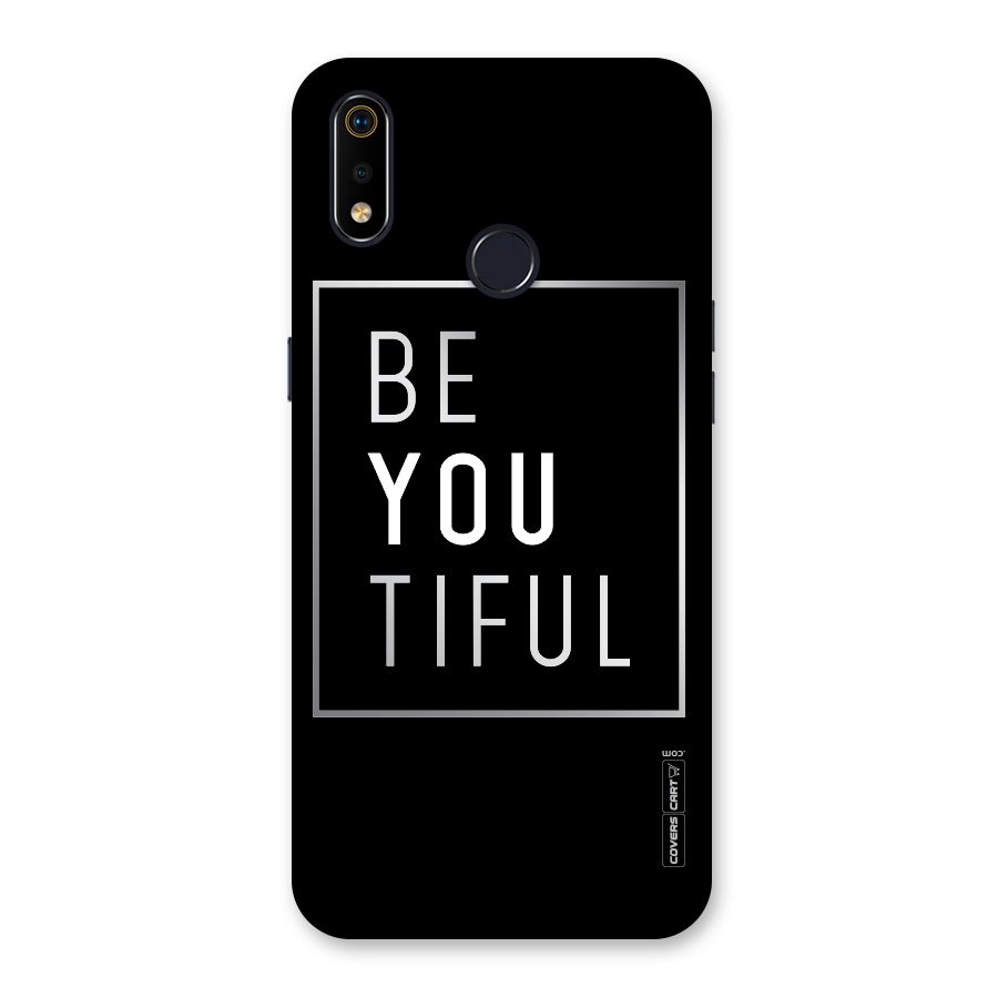 Be You Beautiful Back Case for Realme 3i