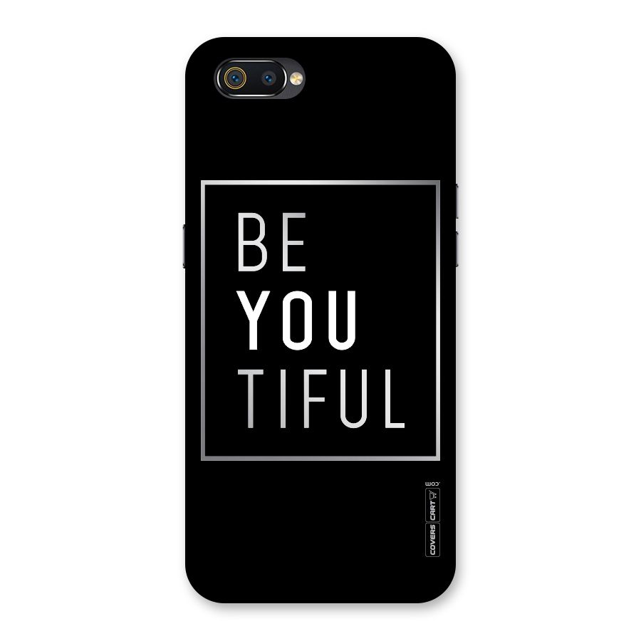 Be You Beautiful Back Case for Realme C2