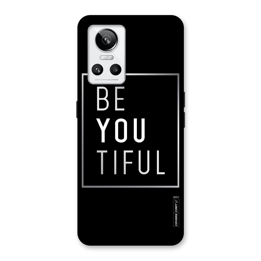Be You Beautiful Back Case for Realme GT Neo 3