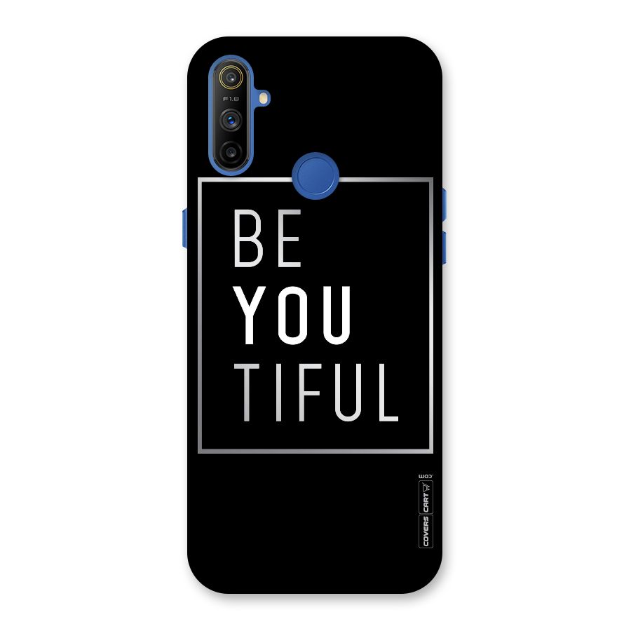 Be You Beautiful Back Case for Realme Narzo 10A