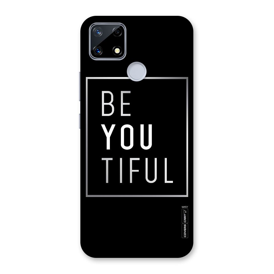 Be You Beautiful Back Case for Realme Narzo 20