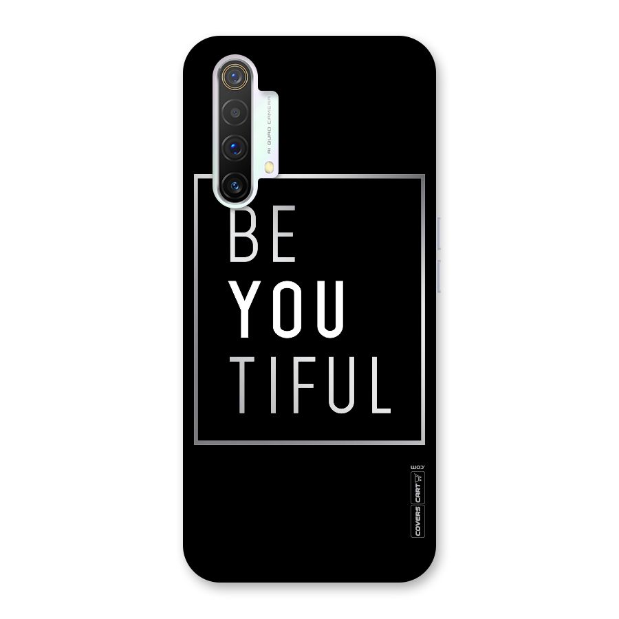 Be You Beautiful Back Case for Realme X3