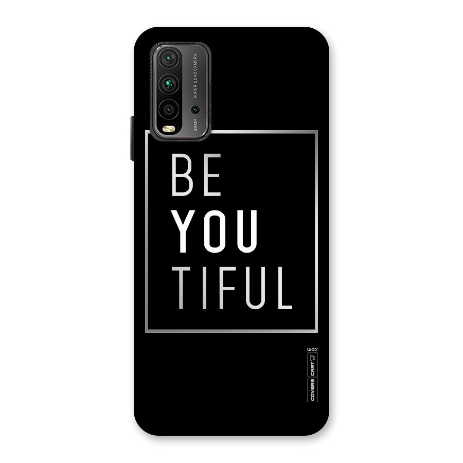 Be You Beautiful Back Case for Redmi 9 Power