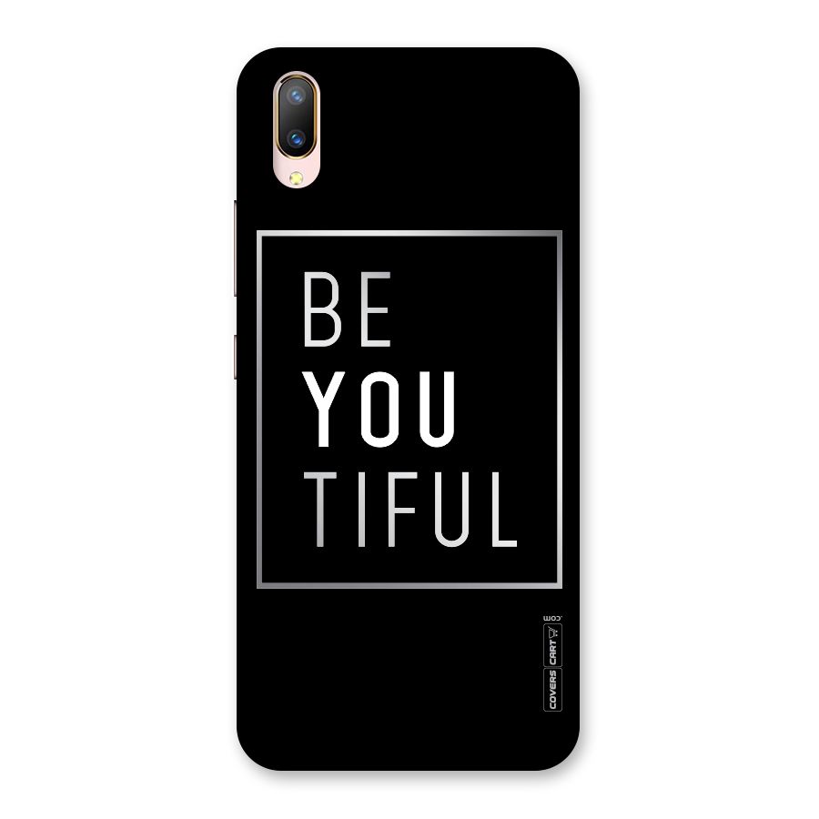 Be You Beautiful Back Case for Vivo V11 Pro