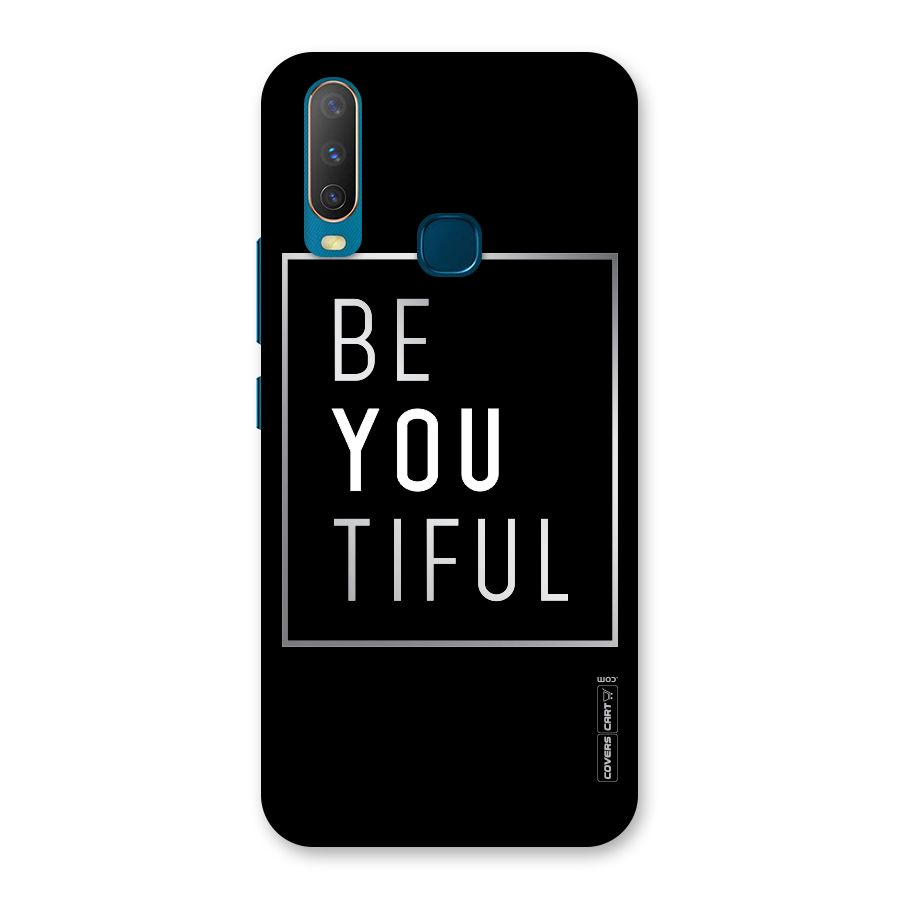 Be You Beautiful Back Case for Vivo Y12