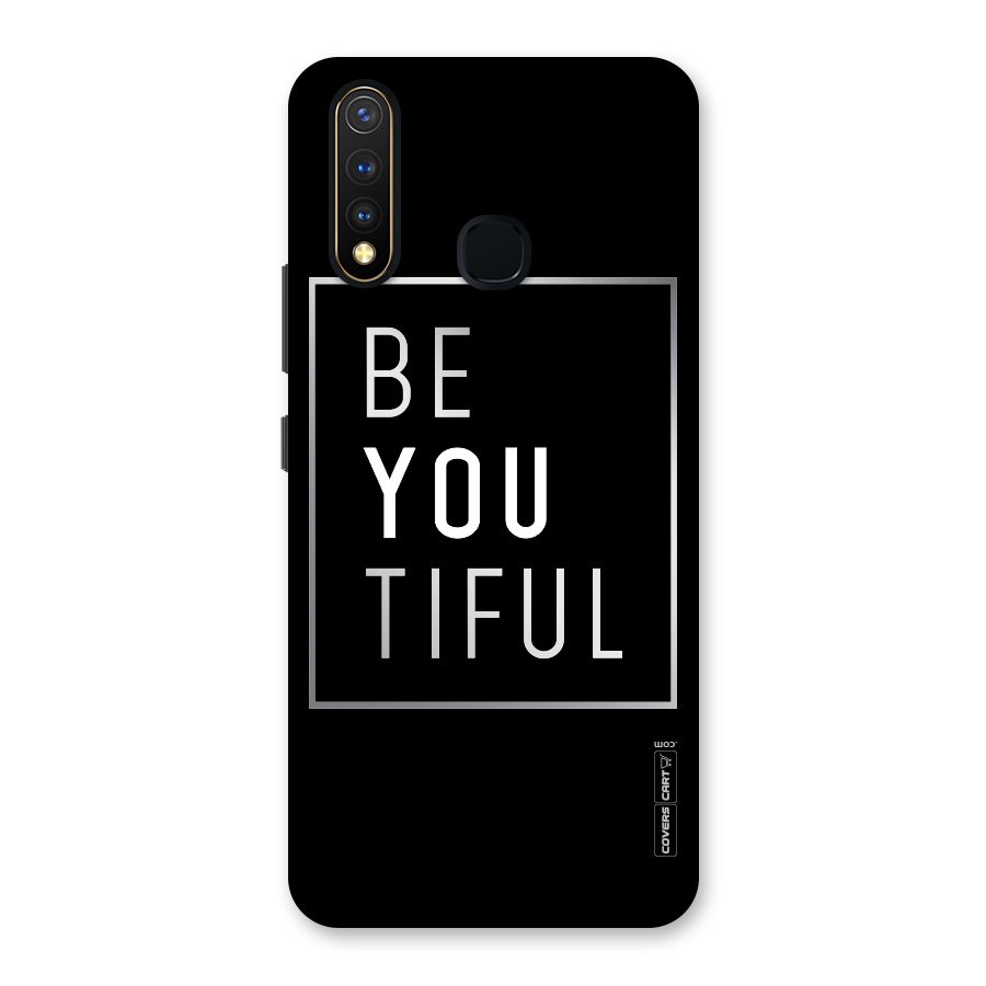 Be You Beautiful Back Case for Vivo Y19