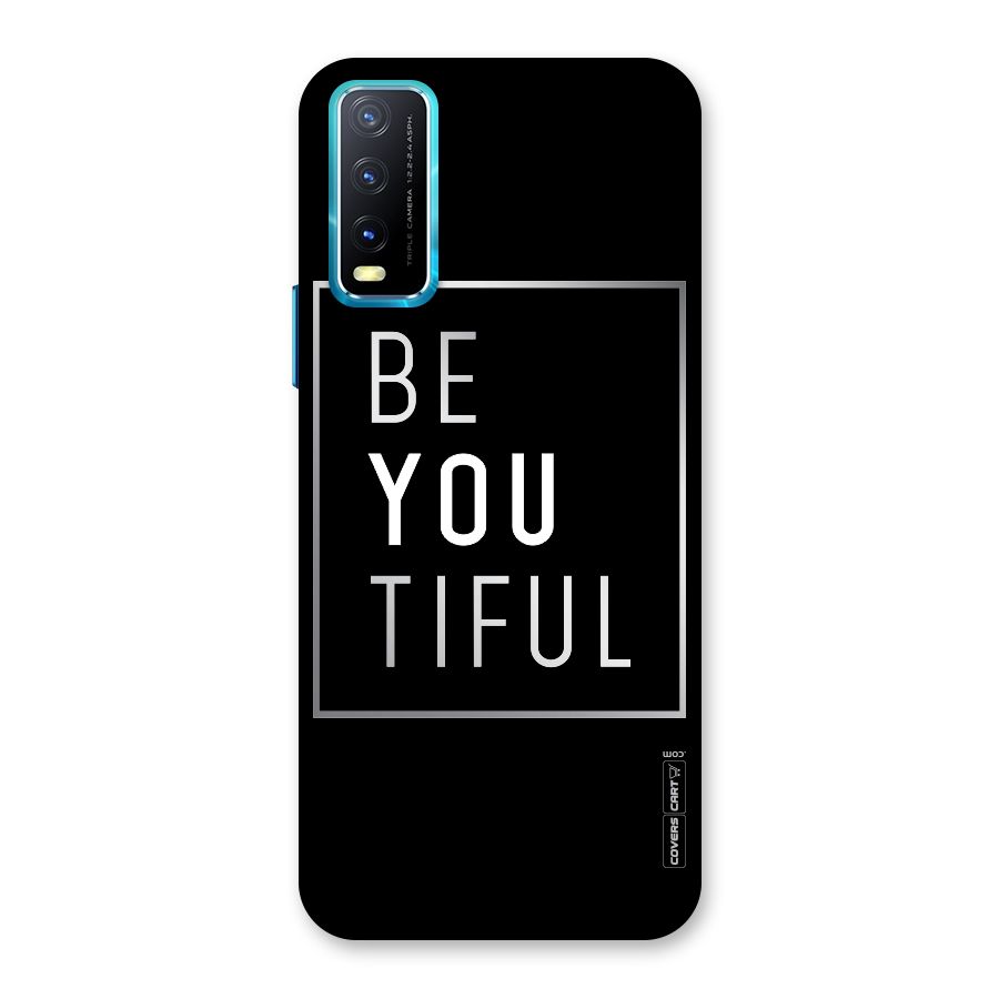 Be You Beautiful Back Case for Vivo Y20