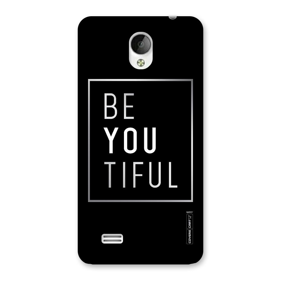 Be You Beautiful Back Case for Vivo Y21