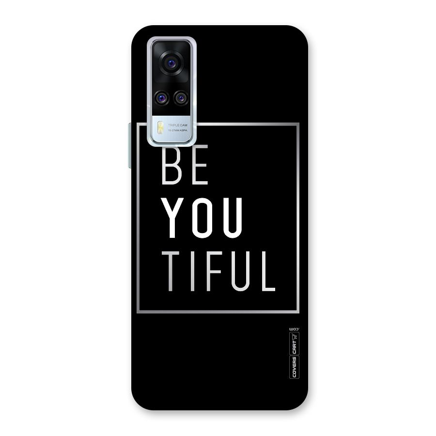 Be You Beautiful Back Case for Vivo Y31