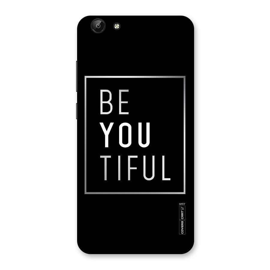 Be You Beautiful Back Case for Vivo Y69