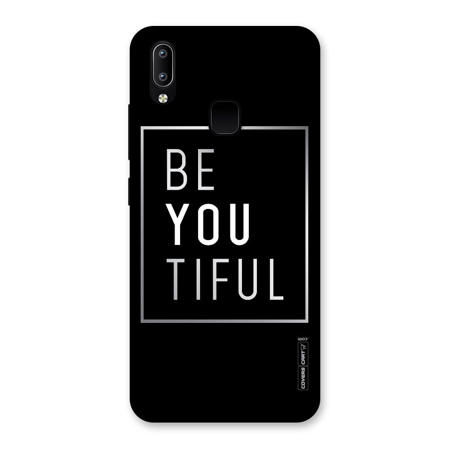 Be You Beautiful Back Case for Vivo Y93