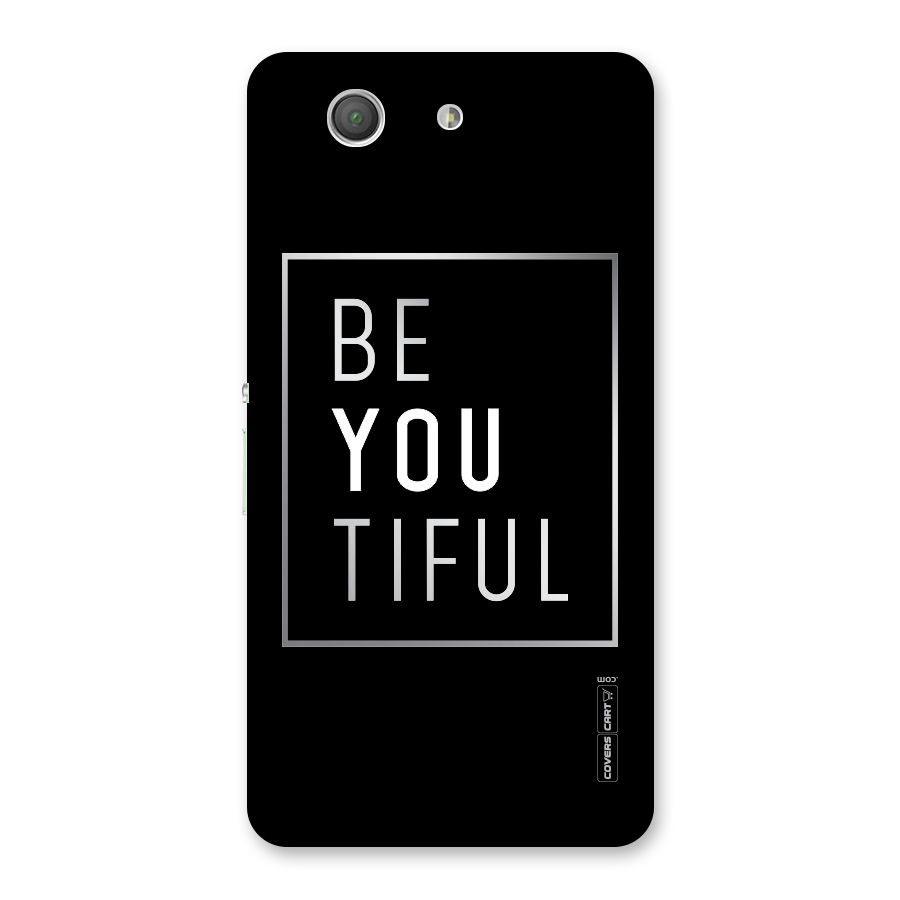 Be You Beautiful Back Case for Xperia Z3 Compact