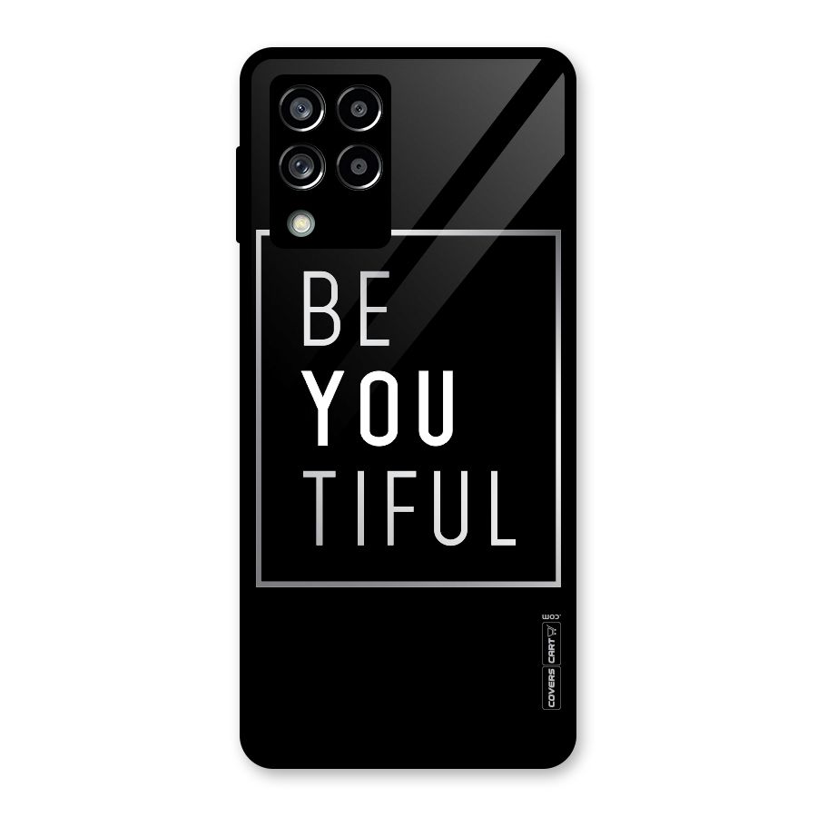 Be You Beautiful Glass Back Case for Galaxy M53 5G