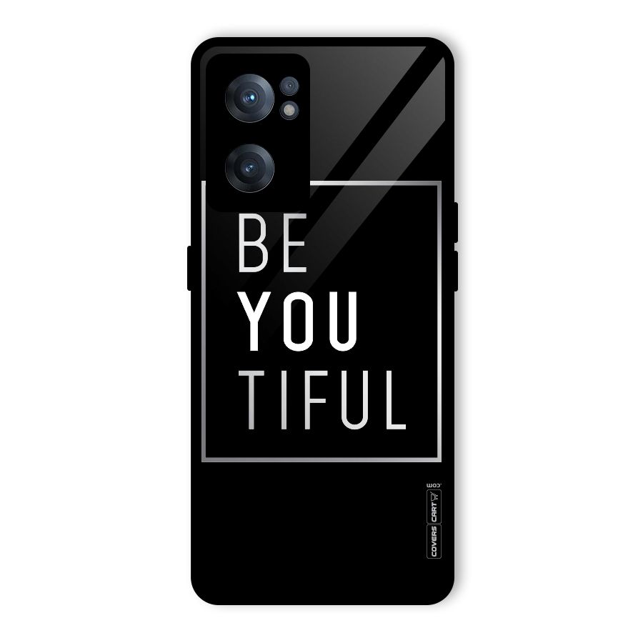 Be You Beautiful Glass Back Case for OnePlus Nord CE 2 5G