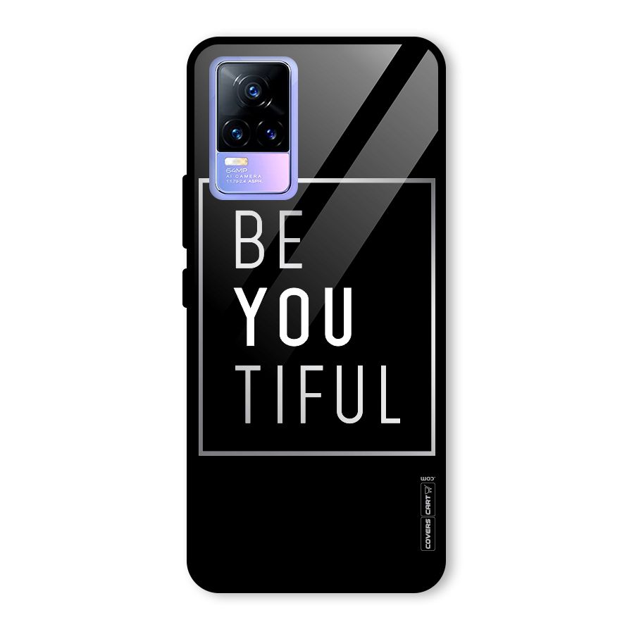 Be You Beautiful Glass Back Case for Vivo Y73