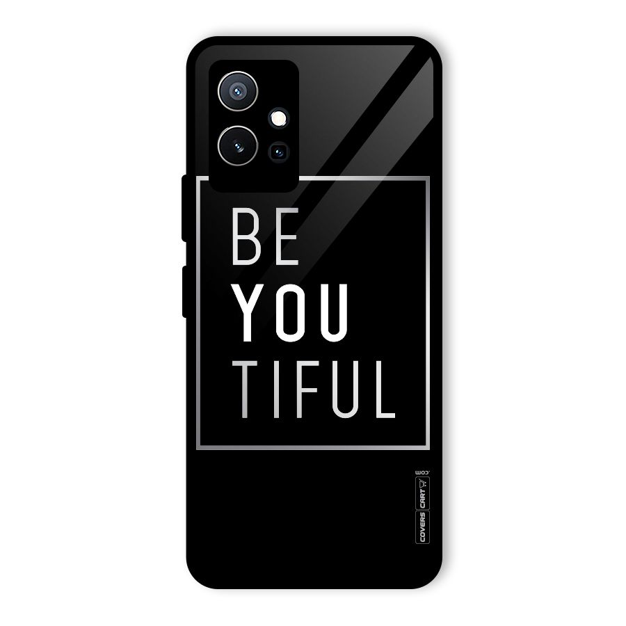 Be You Beautiful Glass Back Case for Vivo Y75 5G