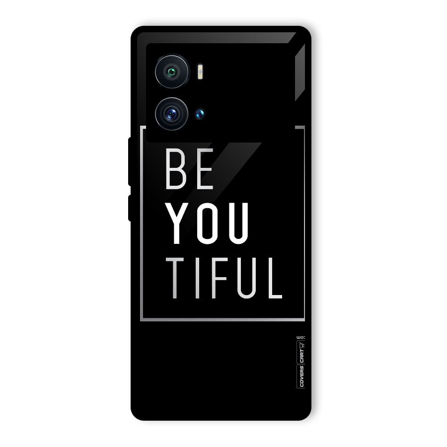 Be You Beautiful Glass Back Case for Vivo iQOO 9 Pro