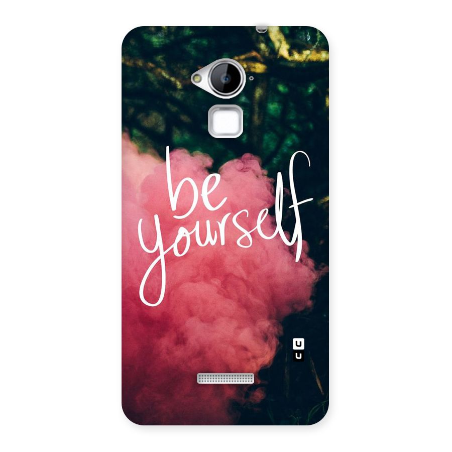 Be Yourself Greens Back Case for Coolpad Note 3