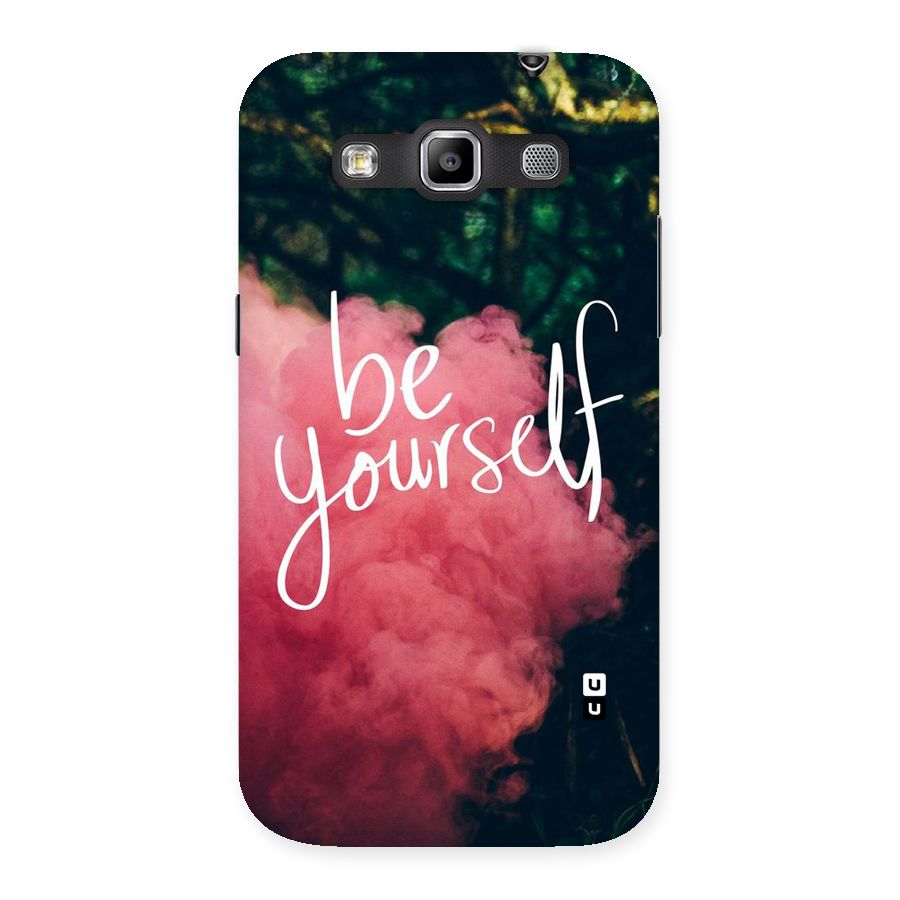 Be Yourself Greens Back Case for Galaxy Grand Quattro