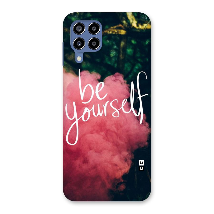 Be Yourself Greens Back Case for Galaxy M53 5G