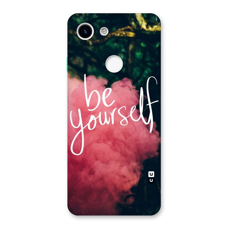 Be Yourself Greens Back Case for Google Pixel 3