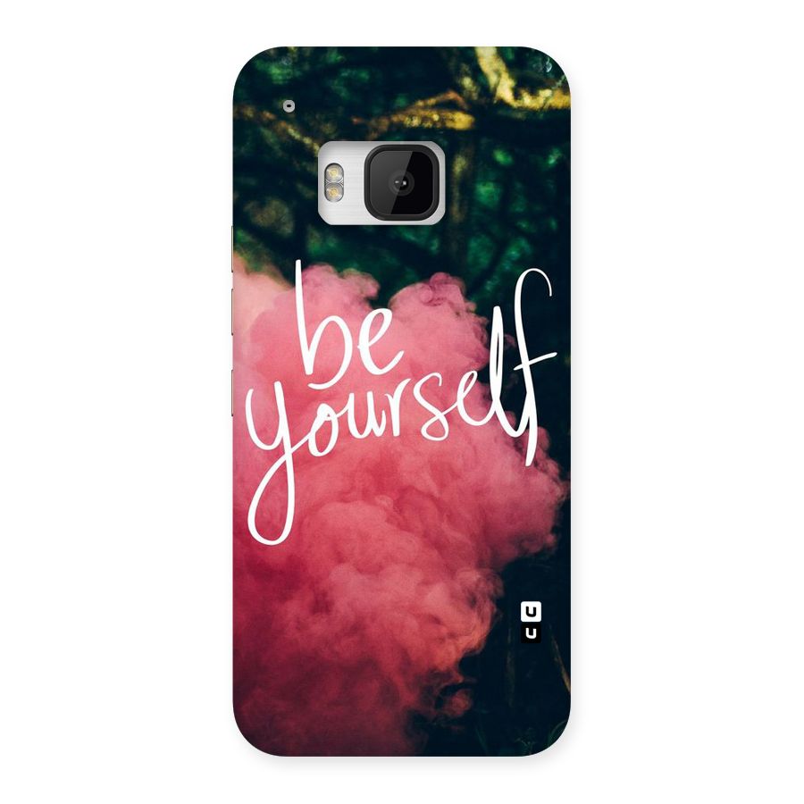 Be Yourself Greens Back Case for HTC One M9